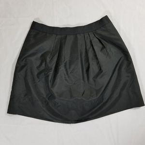 J Crew Black TAFFETA MARVELLE MINI Skirt 2